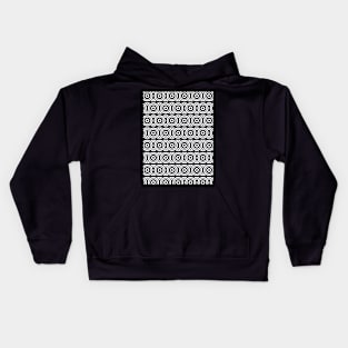 Circles and Triangles Geometric Pattern Kids Hoodie